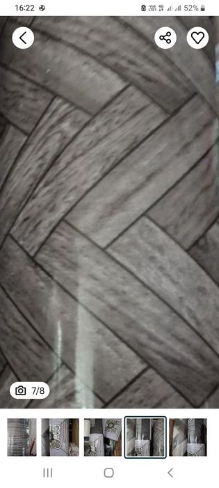 Linoleu  Gri 40 m patrati, 2m lat x 20 m lungime, obiect de Arta și co