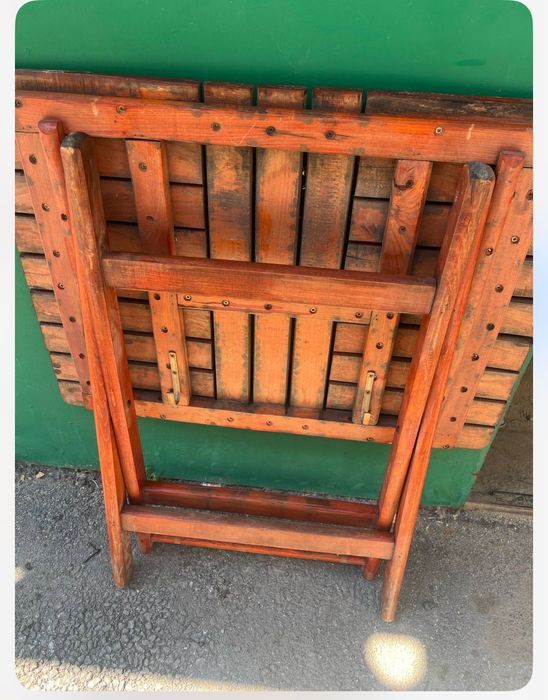 Скандинавски сгъваем стол , градинска мебел