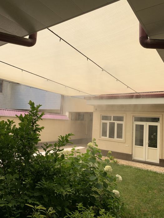 Микроклимат сетка установка