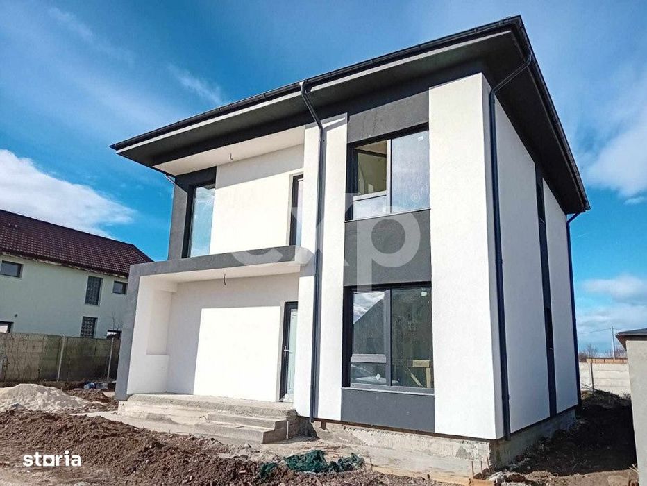 De vanzare vila individuala ''la alb'' 5 camere teren generos Corbeanc