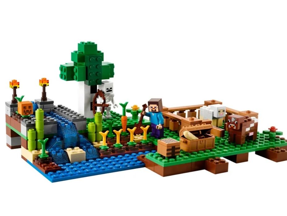 Лего майнкрафт ферма