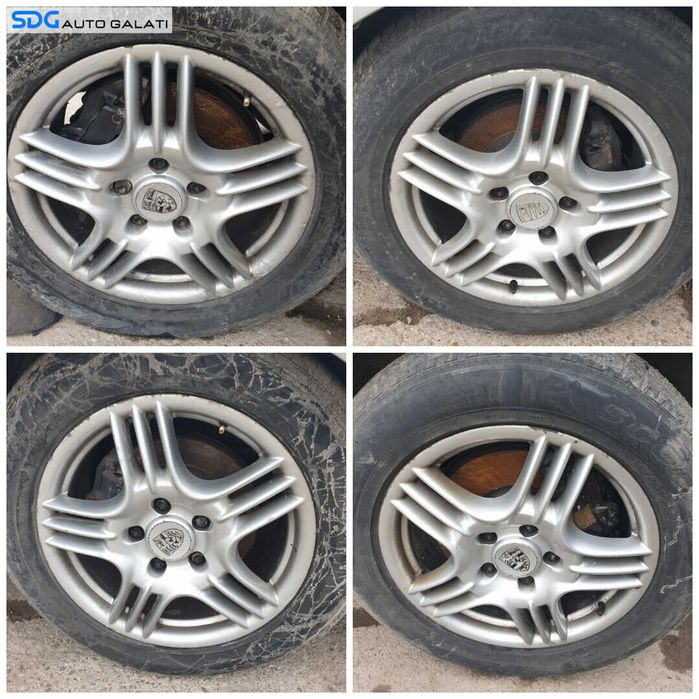 Set 4 Jante Roti Aliaj 5x130 255 55 18 R18 Audi Q7 2007 - 2015 [C6316]