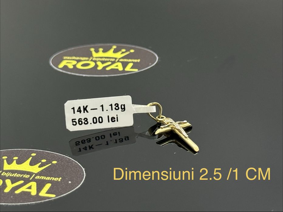 Bijuteria ROYAL : Pandantiv AUR 14K / 1.13 GR