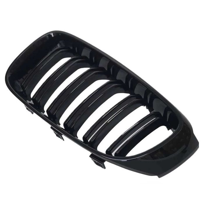 Set 2 grile duble M negru lucios BMW Seria 3 GT F34 Gran Turismo