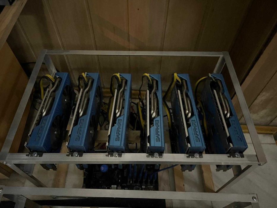 3 Riguri minat 6 x sapphire rx580 8GB special edition