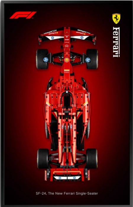 Lego f1 Ferrari с рамкой