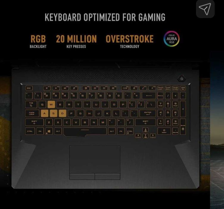 Asus tuf gaming f17 laptop