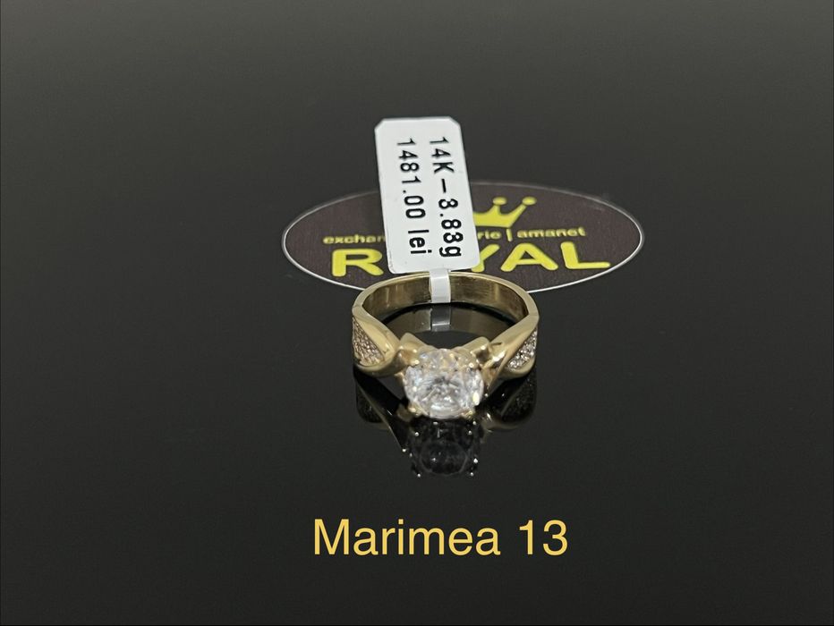 Bijuteria Royal CB: Inel dama aur 14k 3,83gr