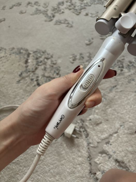 Плойка для волос тройной