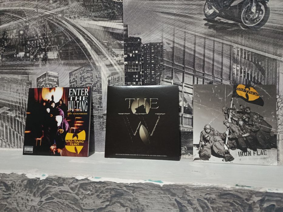 3 CD диска в одном комплекте альбомы Wu-Tang Clan