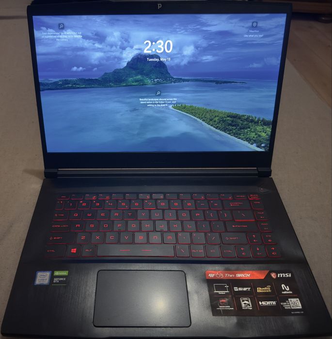 Laptop Msi Gf 63 Thin