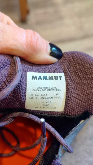 Mammut Ducan Mid Gtx GORE-TEX Femei
