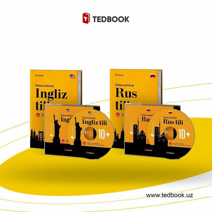 Booknomy smartbook tedbook getclub natural ingliz rus arab koreys kurs