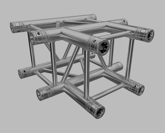 Traversa grinda schela aluminiu 4 puncte Global Truss Eurotruss Milos Alustage F34100 F34150 F34200 F34300