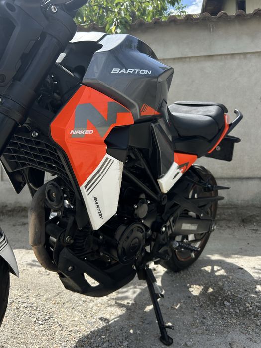 Motocicleta Barton 125cc Naked Categoria A1 (nu honda,ktm,yzf)