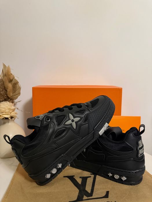 Adidasi/Papuci L O U I S V U I T T O N Skate Black