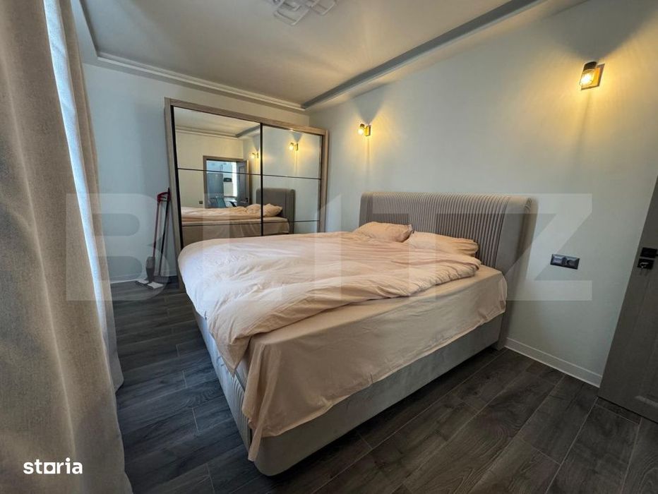 Apartament 2 camere, 49 mp, open space, mobilat si utilat, zona Centra