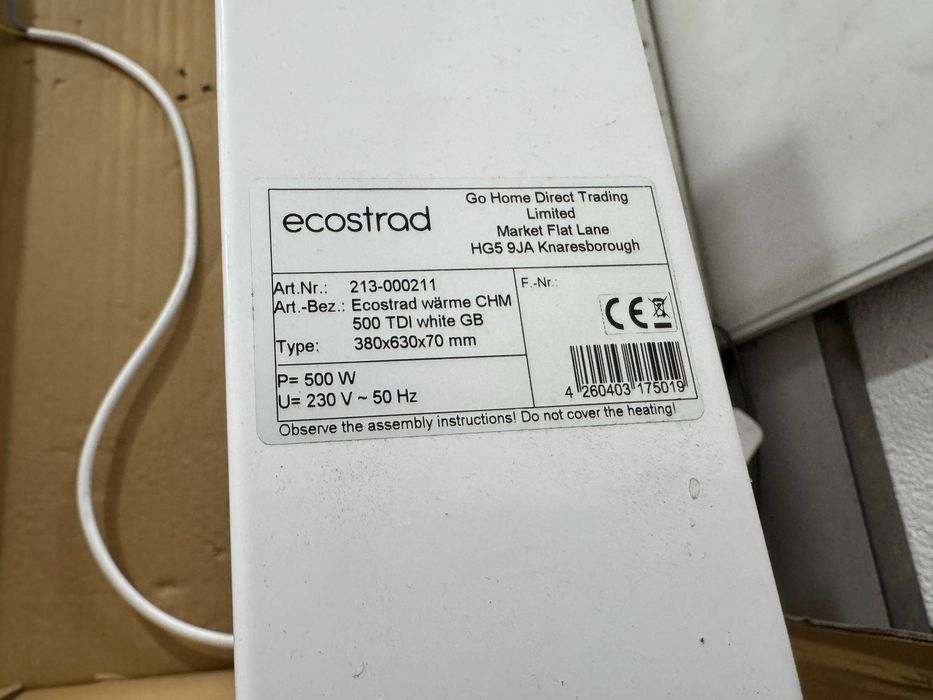 Радиатор - Еcostrad 500 W