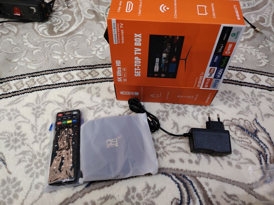 Smart tv box 8k ultra hd