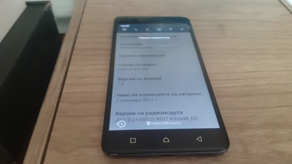 Отлично Работещ Смартфон lenovo   K6  note