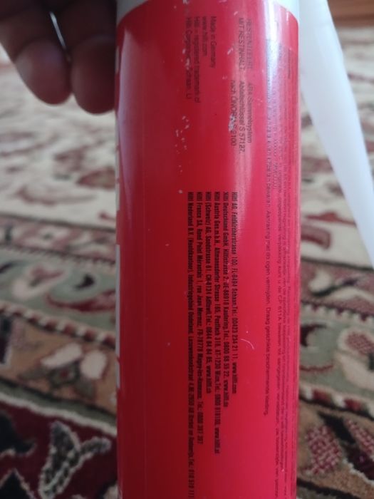 Электрод. Hilti мастика