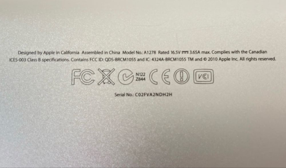 MacBook Pro 2012