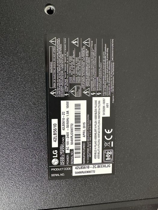 Tv LG  42LB5610 ( arata impecabil)