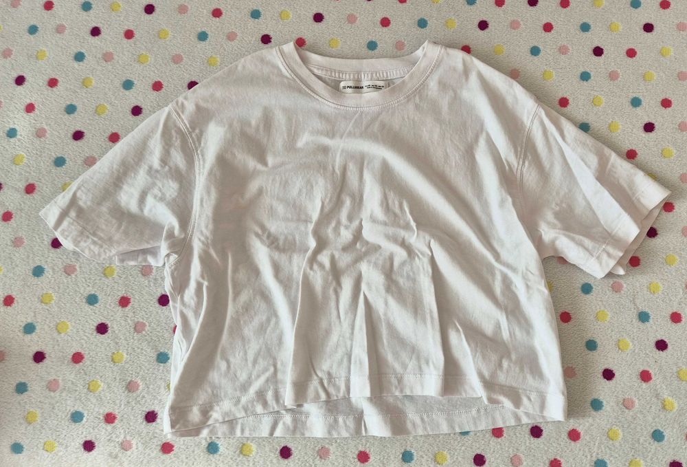 Vand tricou Pull Bear XS alb