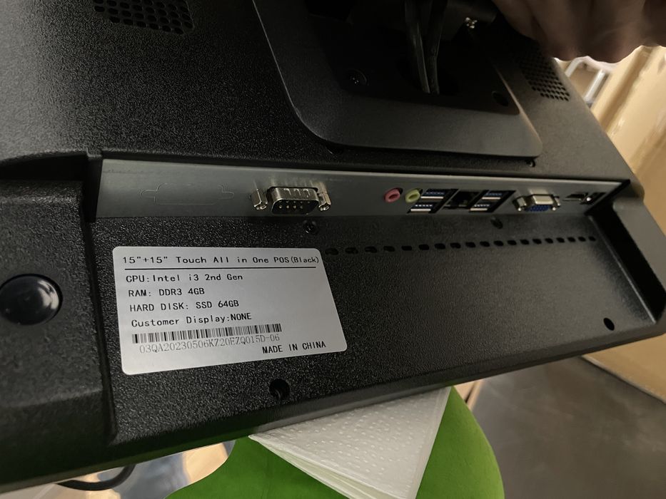 5 штук кассовых моноблоков