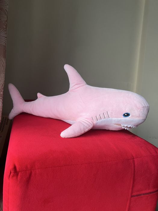 Fancy Акула розовая, 50 см