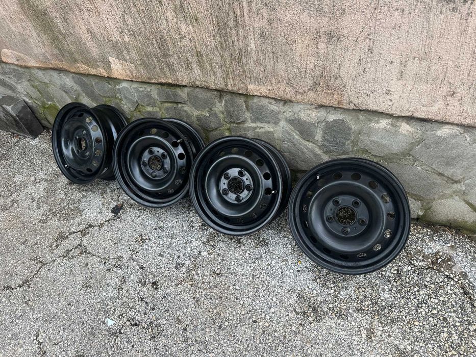 4бр. железни джанти 15" 5х114.3 - Hyundai i30, Kia Ceed с датчици