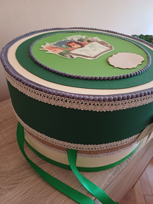 Cutie trusou botez personalizata