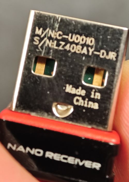 Logitech Unifying USB приемник (оригинален, с оранжева звезда)