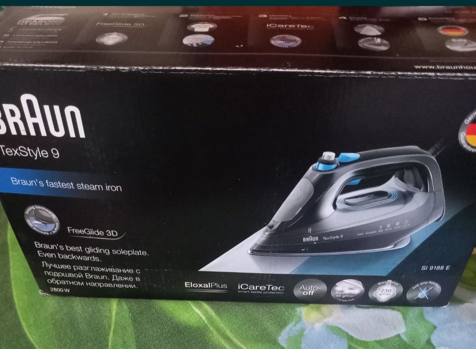 Продам утюг "Braun S19188"