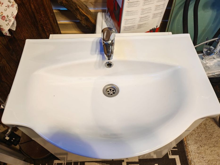 Set masca baie cu lavoar si baterie