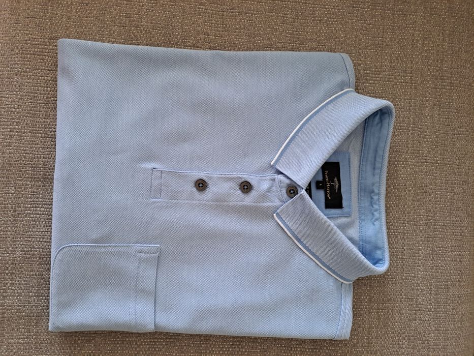 Мъжка блуза с яка L / XL