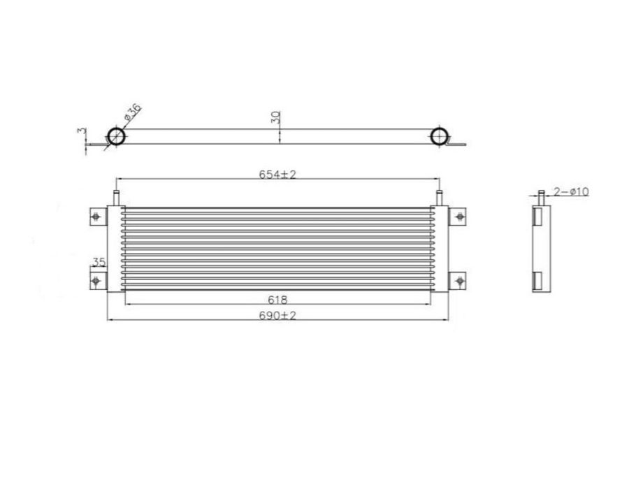 Радиатор Акпп на 3uz