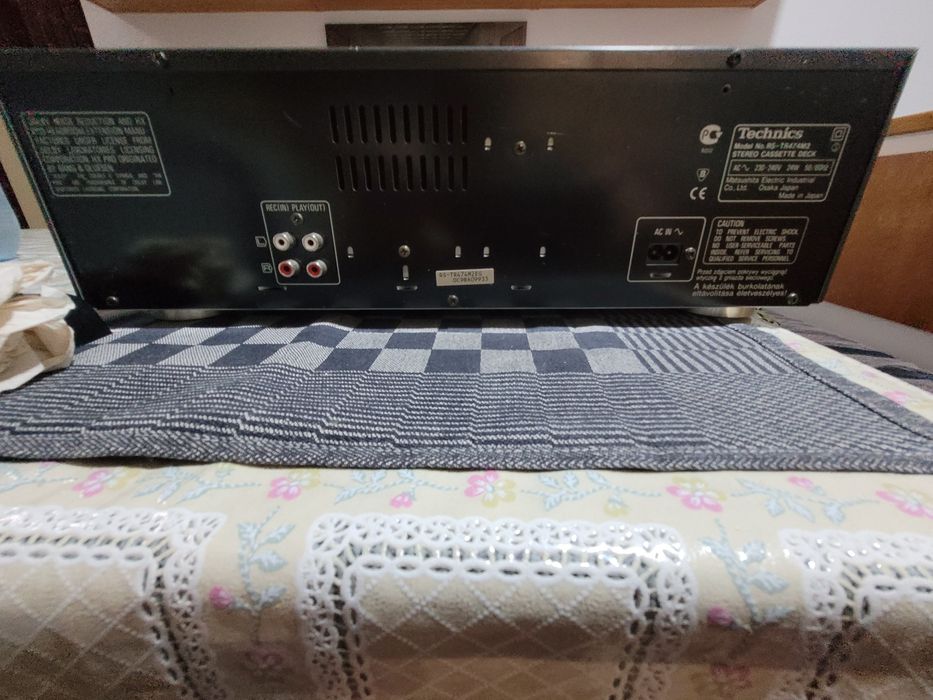 Dublu casetofon Technics HX PRO