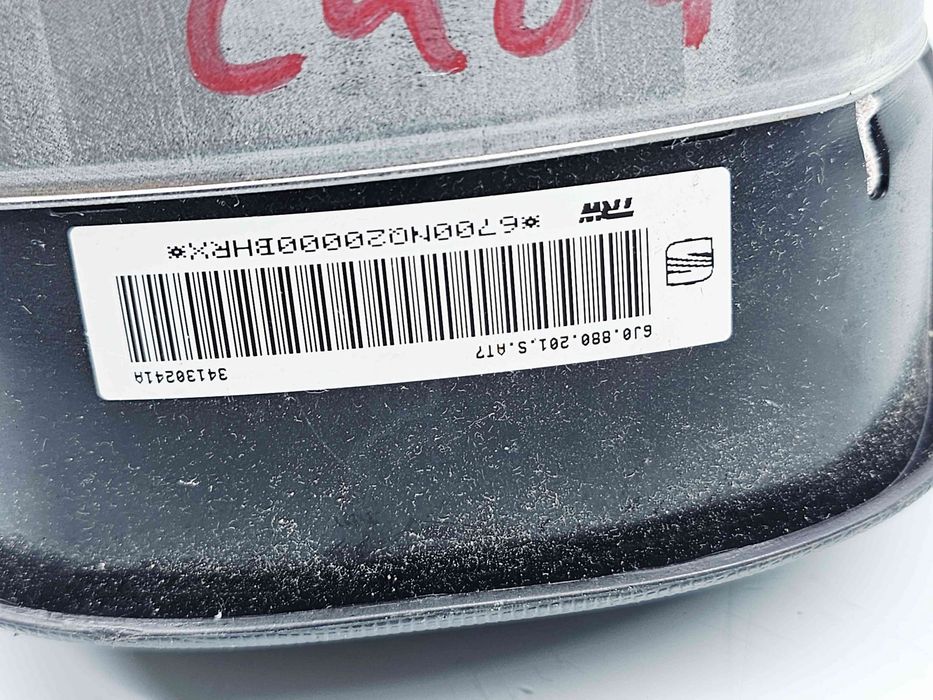 Airbag volan Seat Ibiza 5 (6J5) FR [Fabr 2008-2017] 6J0880201S