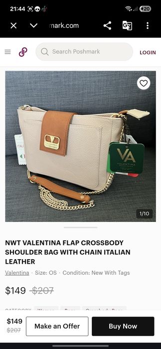 Se vinde geanta valentina