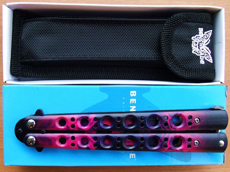 Тренировъчен нож пеперуда / цветове /