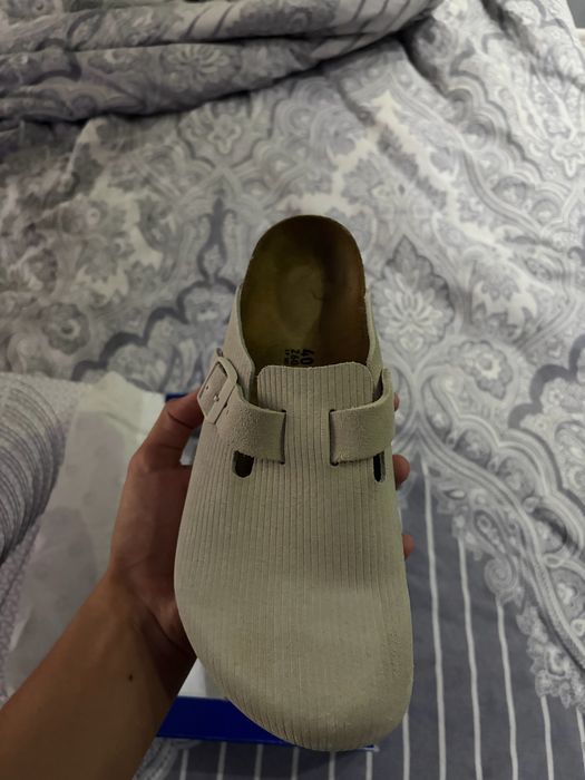 Birkenstock boston/light cappucino
