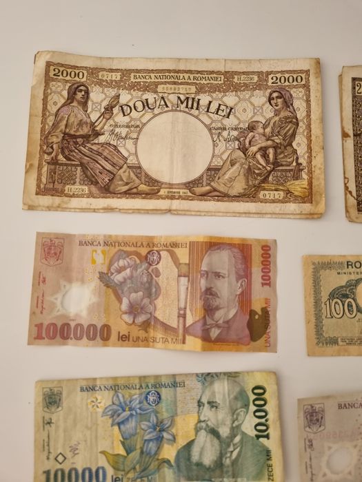 Bani vechi de colecție