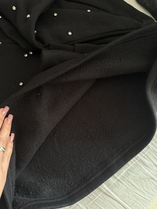 Черен суичър ZARA S размер