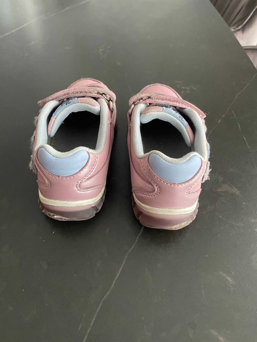 Adidasi Geox Disney Stitch, mar. 25, fete – roz, velcro, sistem Respira
