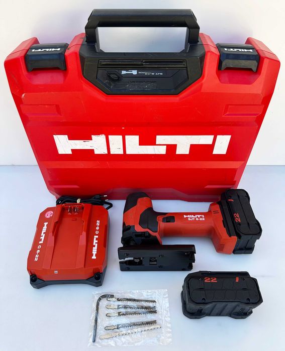 Hilti SJT 6-22 Nuron - Безчетков прободен трион /зеге 2x22V 5.10Ah