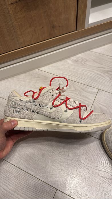 Nike x Off-White Dunk Low, Lot 40