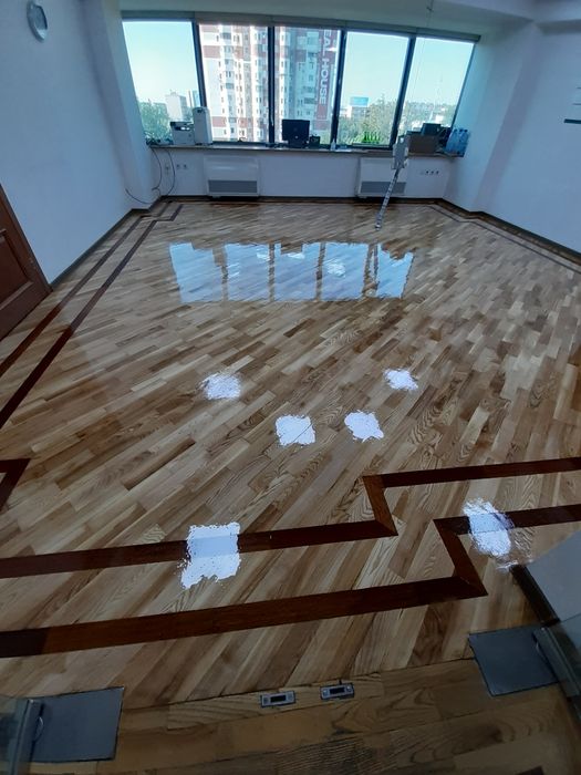 Шлифовка пол паркет