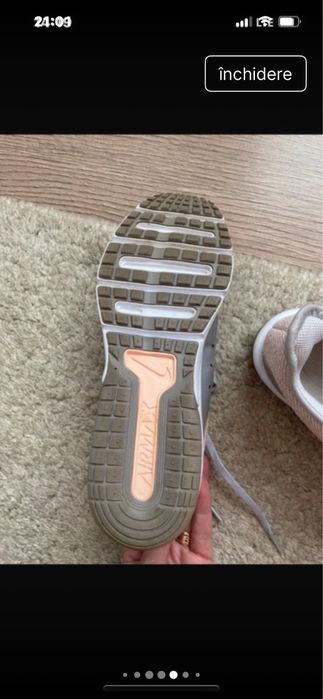 Adidasi nike roz pudra