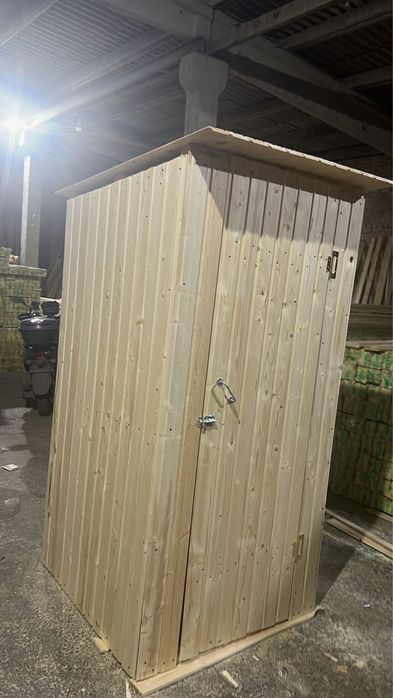 Туалет из дерева качественно быстро красиво